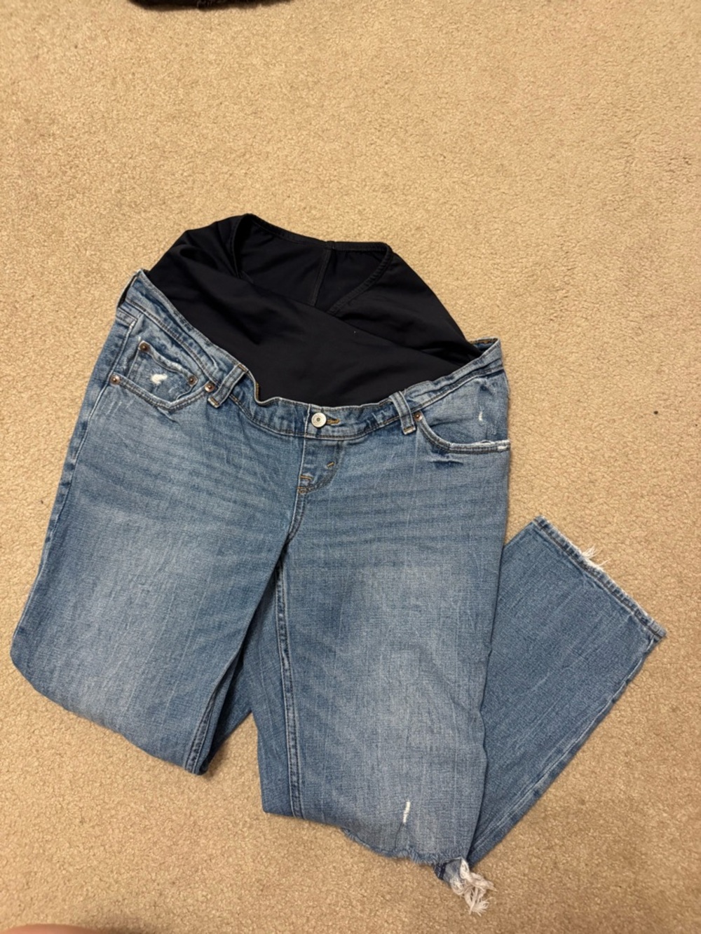 Abercrombie & Fitch Maternity The Ankle Straight